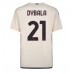 Maillot de foot AS Roma Paulo Dybala #21 Extérieur vêtements 2023-24 Manches Courtes